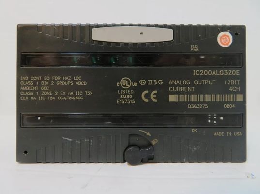 IC200ALG320 GE Analog Input Module 250mm Net Length
