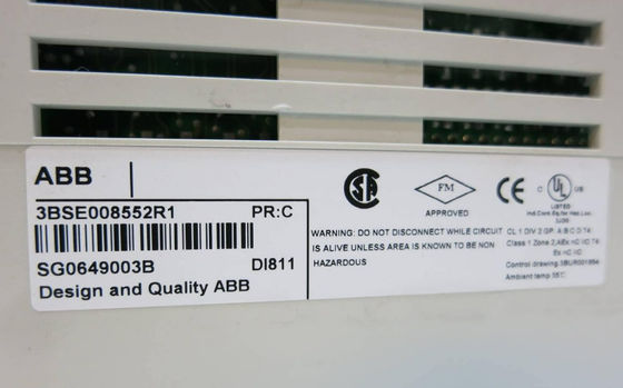 DI811 3BSE008552R1 ABB  Digital Input