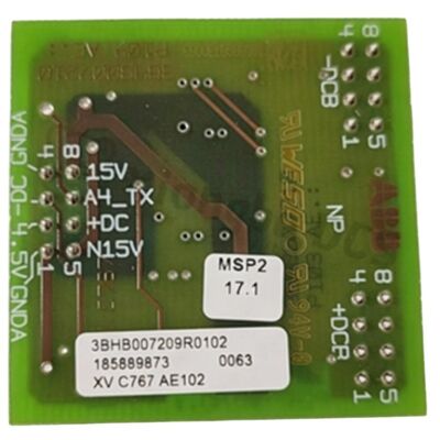 ABB XVC767AE102 3BHB007209R0102 High-Performance PLC Module 220V for Seamless Industrial Automation Integration