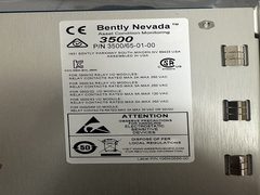 Bently Nevada Machinery Condition Monitoring 3500/65-01-00 16-kanaals temperatuurmonitor