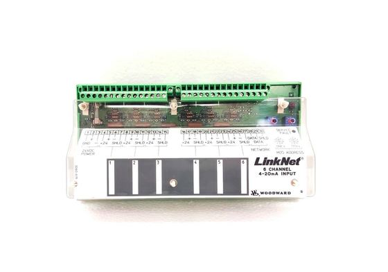 Woodward 9905-969 Linknet 6 Channel 4-20mA Analog Input Module for Industrial Applications